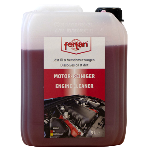 FERTAN Motorreiniger 79801 5 Liter &ndash; &Ouml;l, Fett & Verkrustungen entfernen